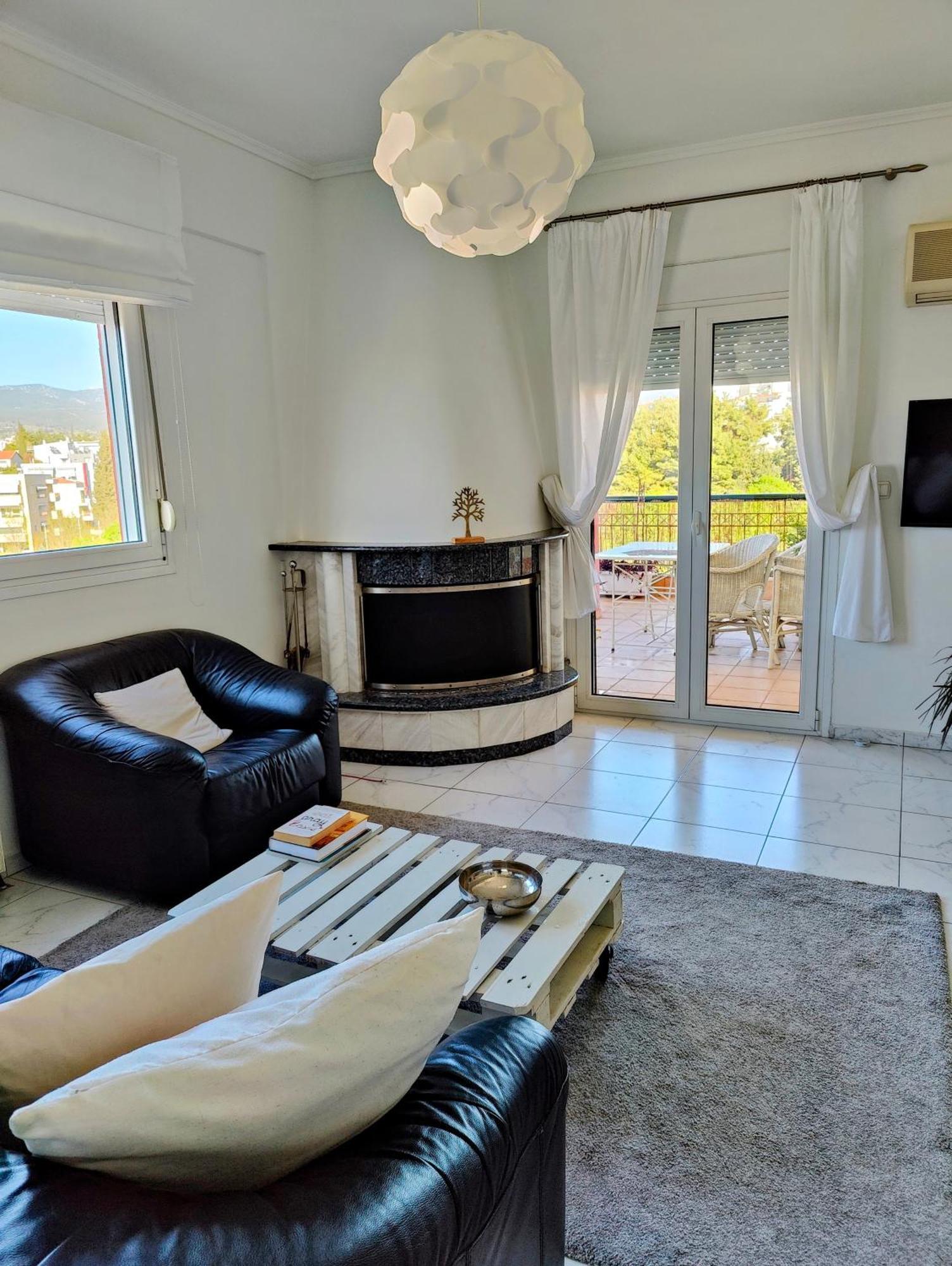 Celestial Garden-Thessaloniki'S Modern, Eclectic Penthouse With An Amazing View And Veranda Экстерьер фото