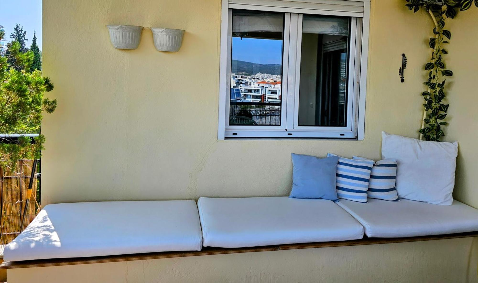 Celestial Garden-Thessaloniki'S Modern, Eclectic Penthouse With An Amazing View And Veranda Экстерьер фото